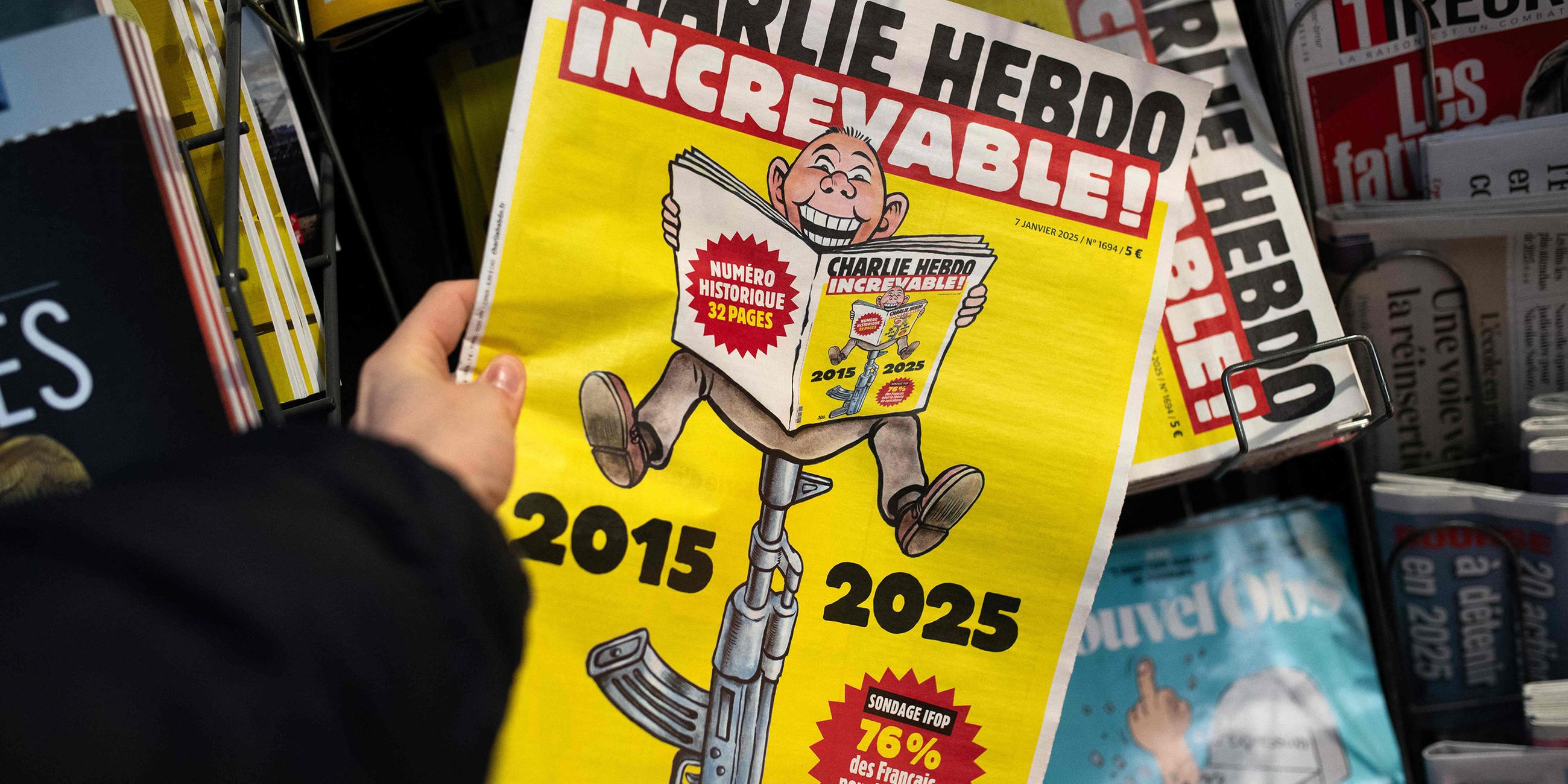 Sonderausgabe der französischen Satirezeitung «Charlie Hebdo»