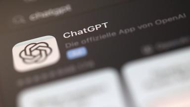 ChatGPT-App im App Store auf einem Smartphone-Display am 19.08.2025 in Siegen Deutschland.