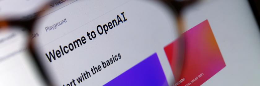 Die Homepage von ChatGPT. Künstliche Intelligenz, die Glückwunschkarten, Gedichte oder Sachtexte schreibt - und dabei verblüffend menschlich klingt.