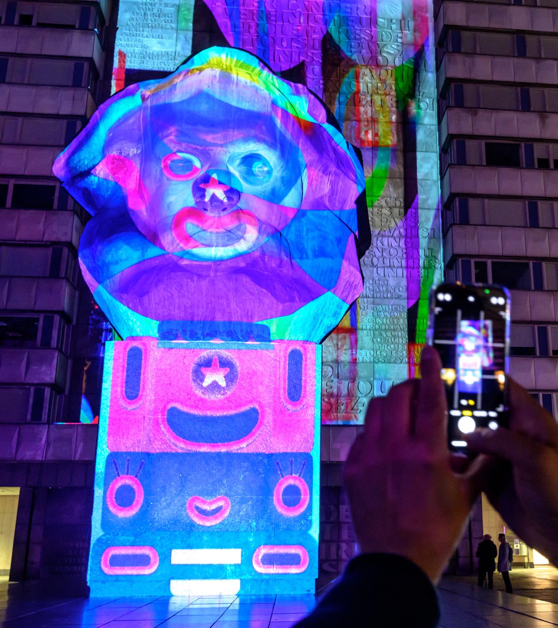 Lichtfestival in Chemnitz