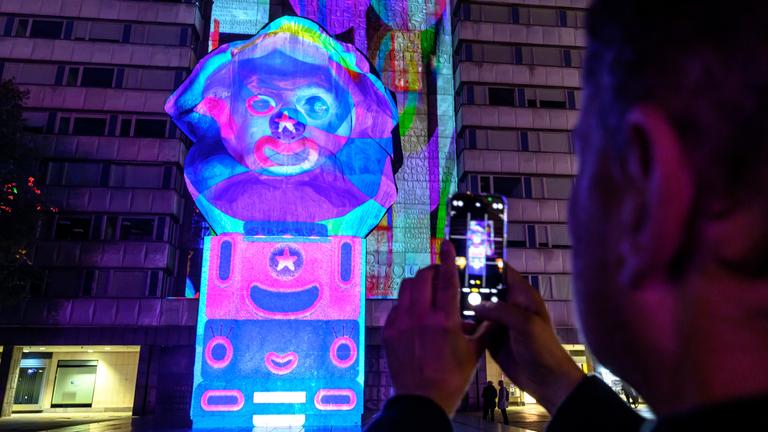 Lichtfestival in Chemnitz