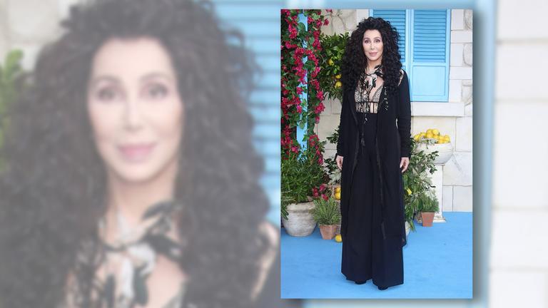 Cher bei der Premiere zum ABBA-Musical "Mamma, Mia! Here we go again"