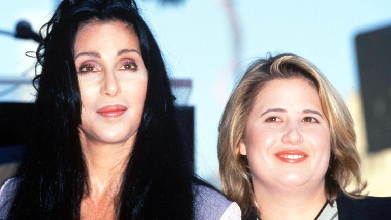 Cher mit ihrer Tochter Chastity