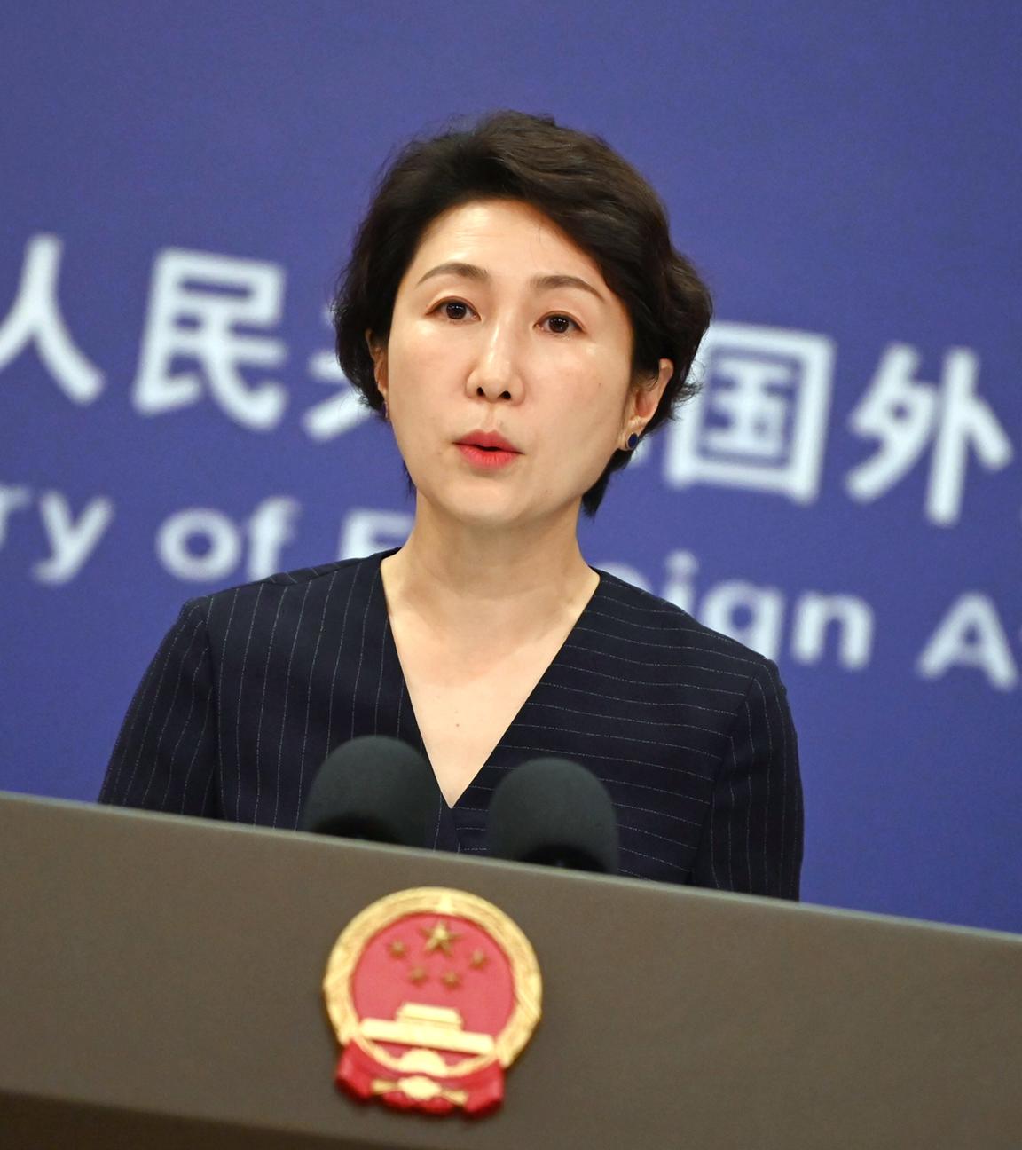 Chinas Außenamtssprecherin Mao Ning