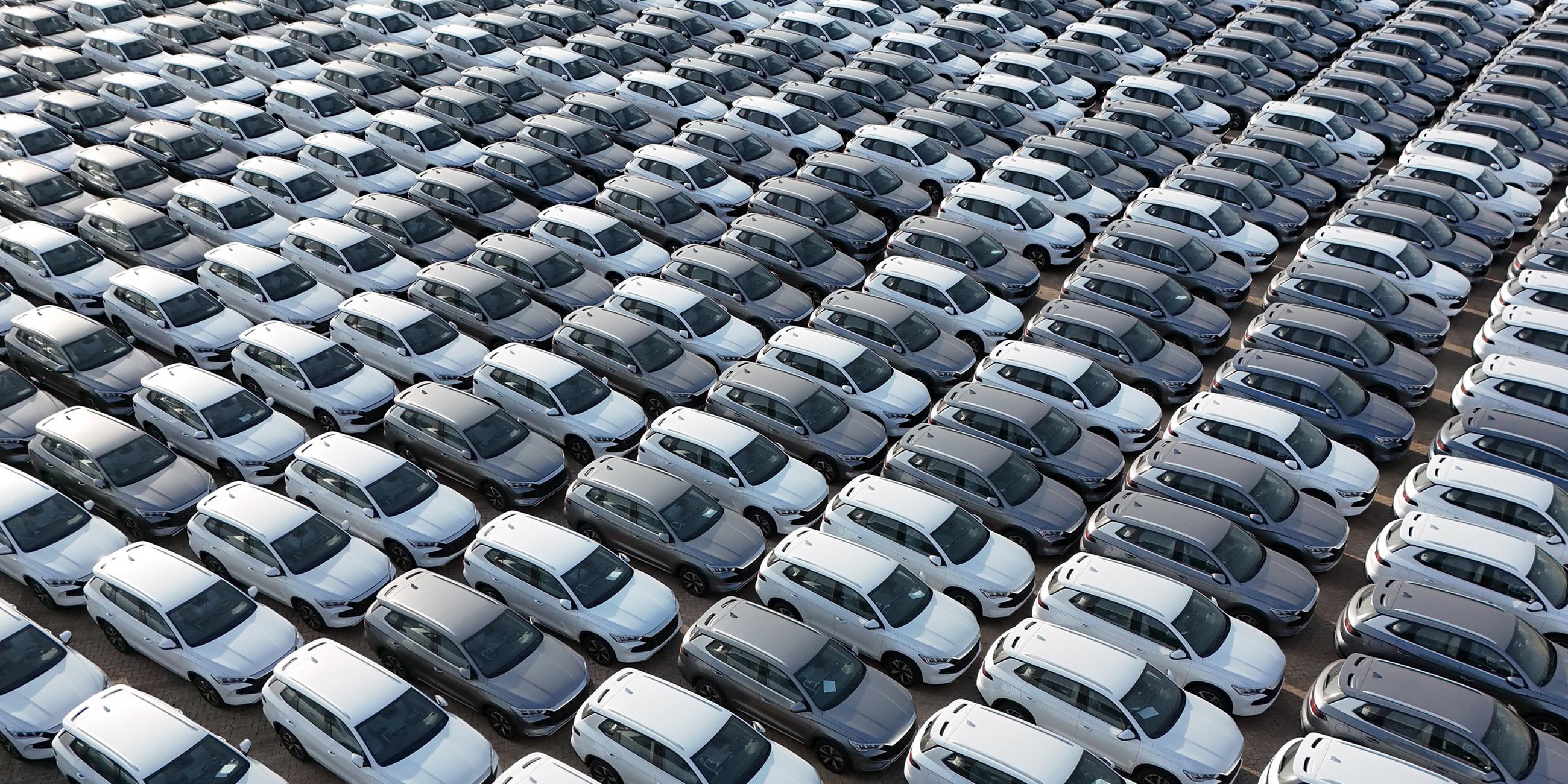 Neuwagen vom chinesischen Autohersteller BYD