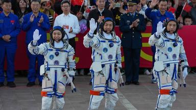 China schickt neue Besatzung zur Raumstation "Tiangong"