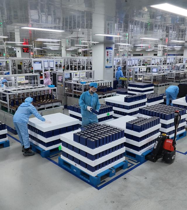 Fabrik für Batterien für E-Autos 