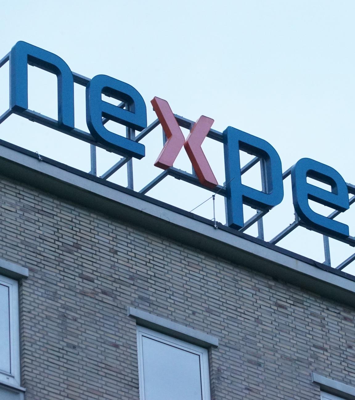 Haus mit Nexperia-Schriftzug