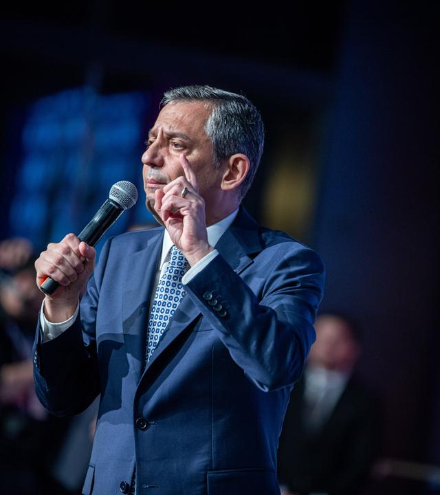 Özgür Özel, Vorsitzender der türkischen Partei CHP.