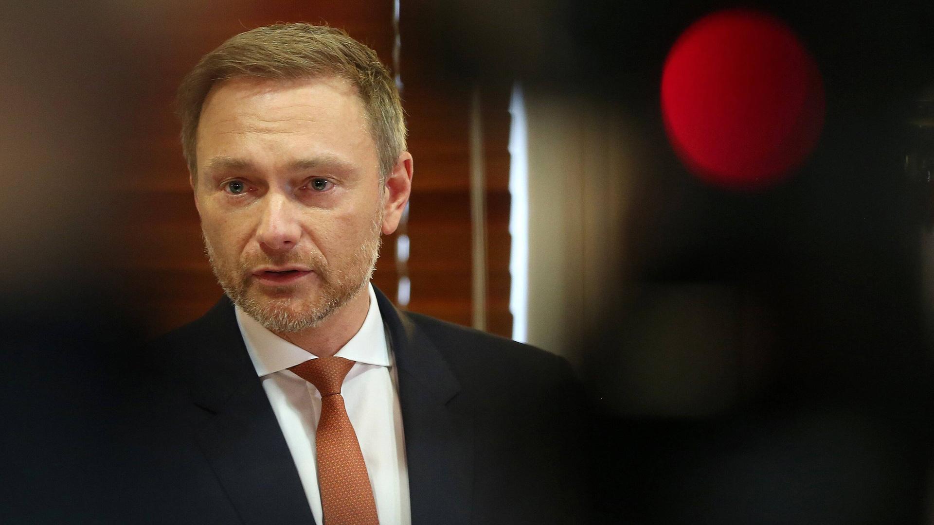 Archiv: Christian Lindner am 06.02.2020 in Erfurt