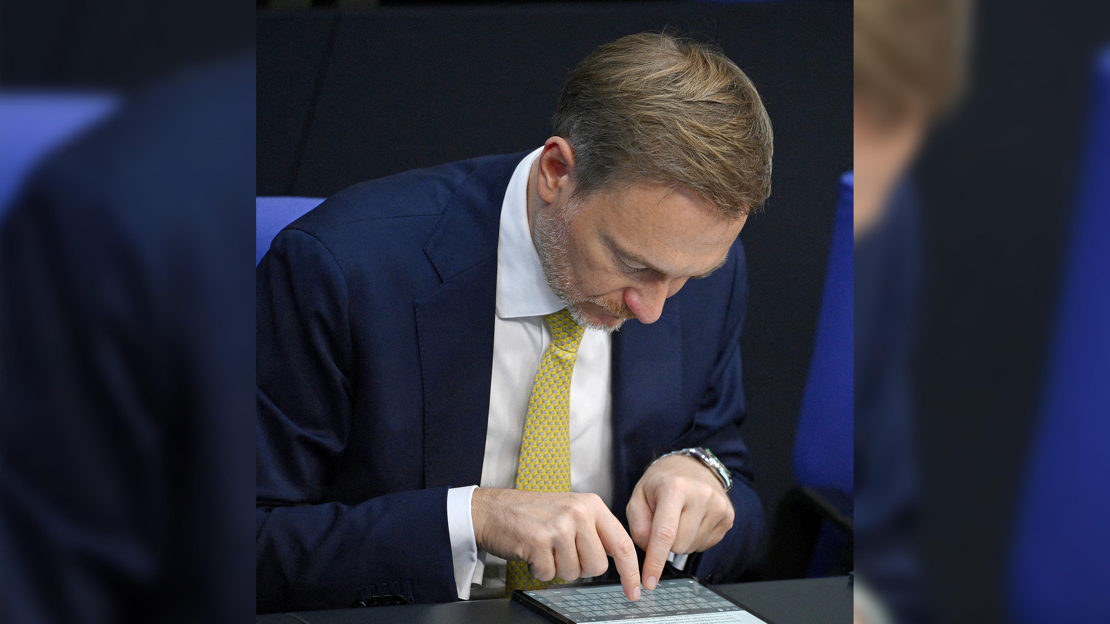 Christian Lindner (FDP) am 01.12.2023 in Berlin