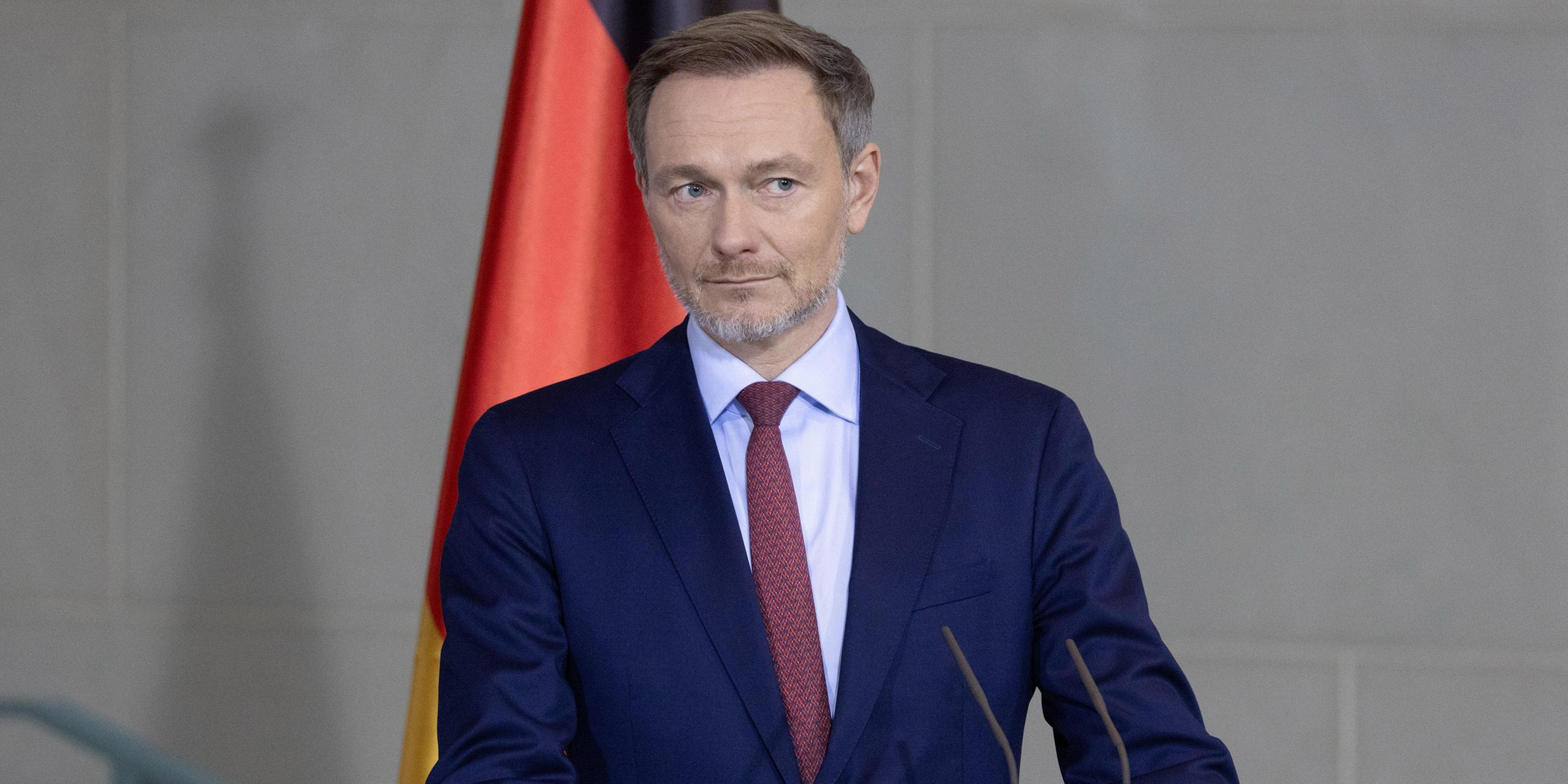 Christian Lindner am 13.12.2023 in Berlin