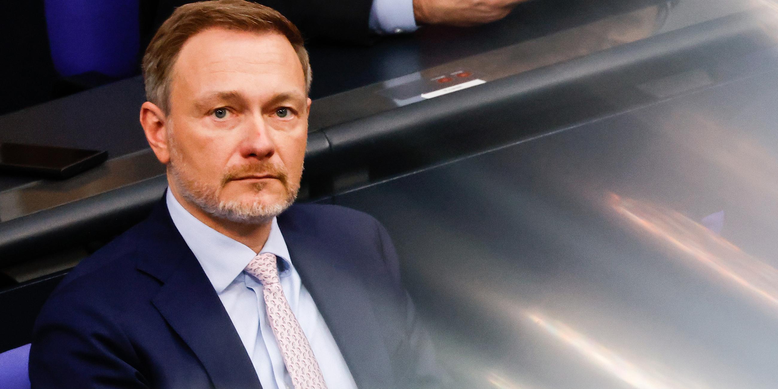 Christian Lindner am 21.02.2024 in Berlin