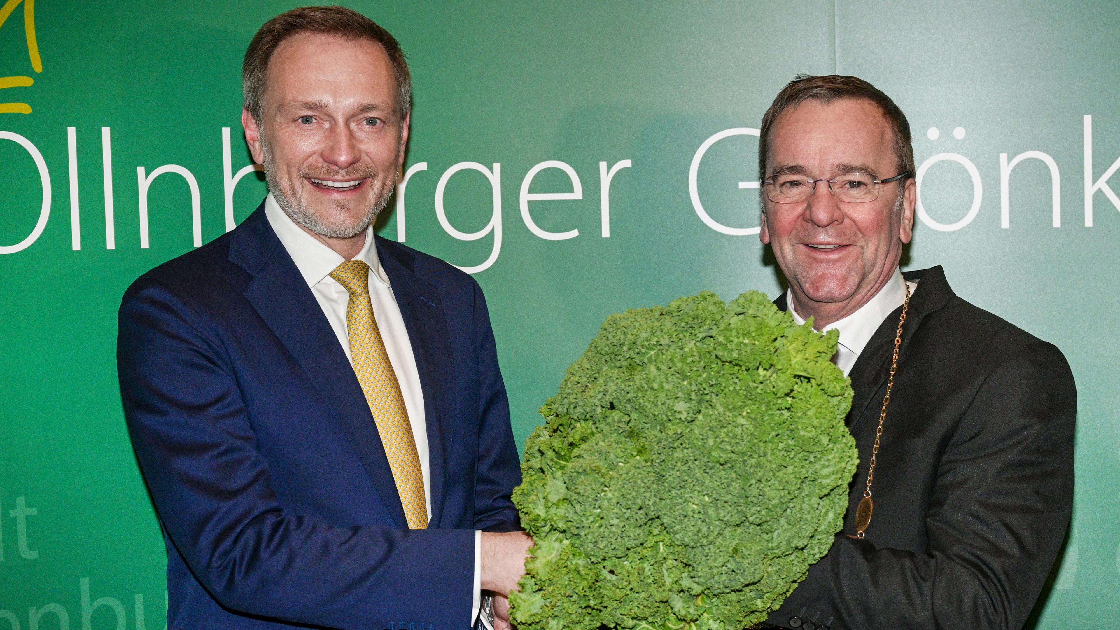 Christian Lindner (l.) und Boris Pistorius, aufgenommen am 13.02.2024 Berlin