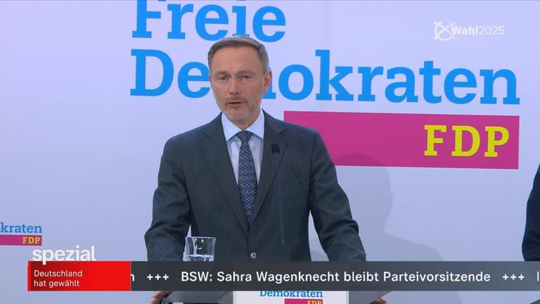 FDP-Chef Christian Lindner zum Ergebnis der Bundestagswahl