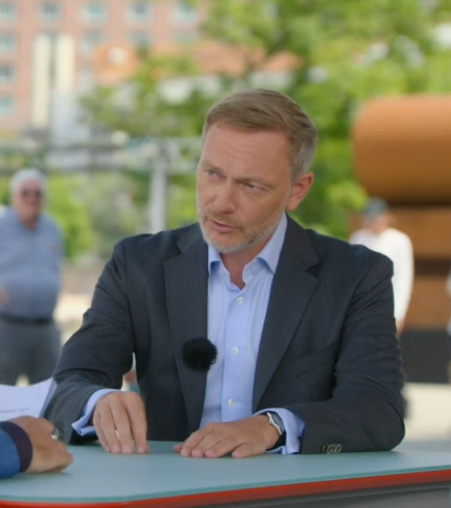 Christian Lindner im ZDF-Sommerinterview