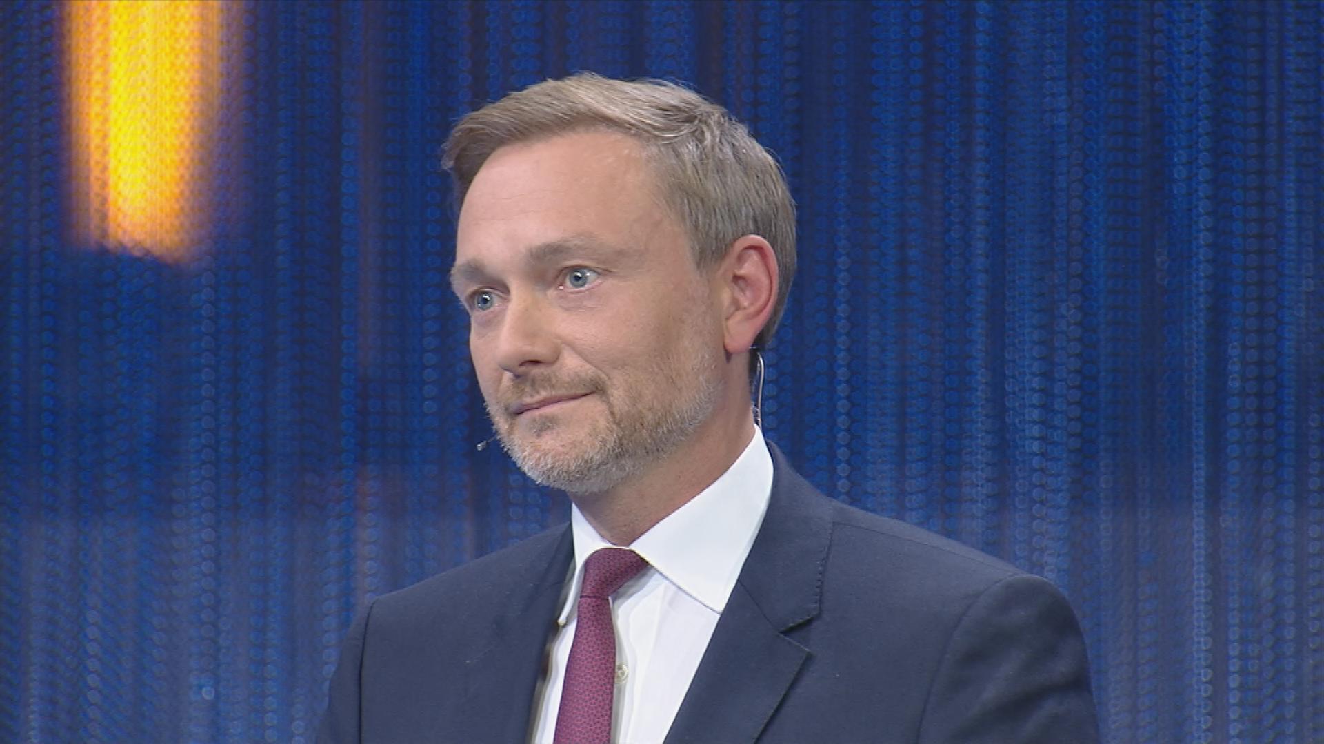 Christian Linder in der Sendung "wie geht`s, Deutschland?"