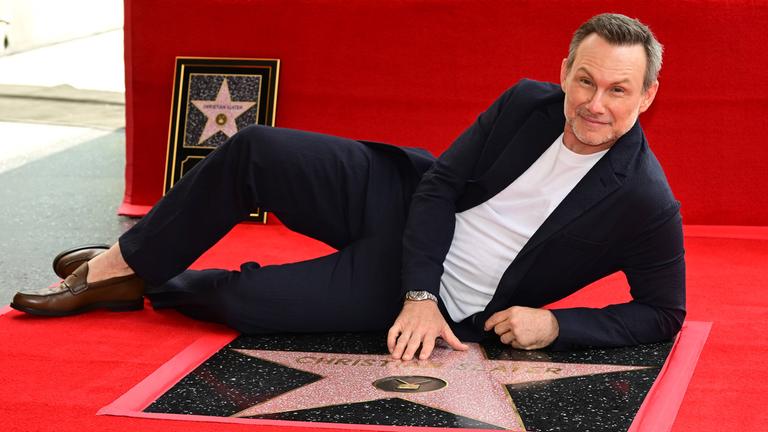 Ein Stern für Schauspieler Christian Slater