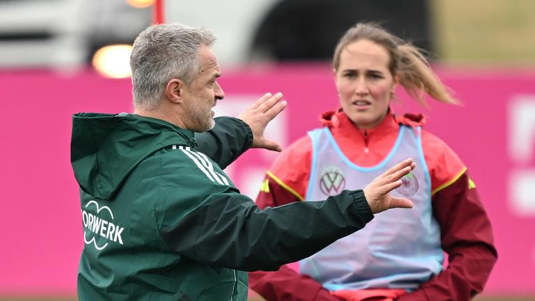 Christian Wück und Sydney Lohmann