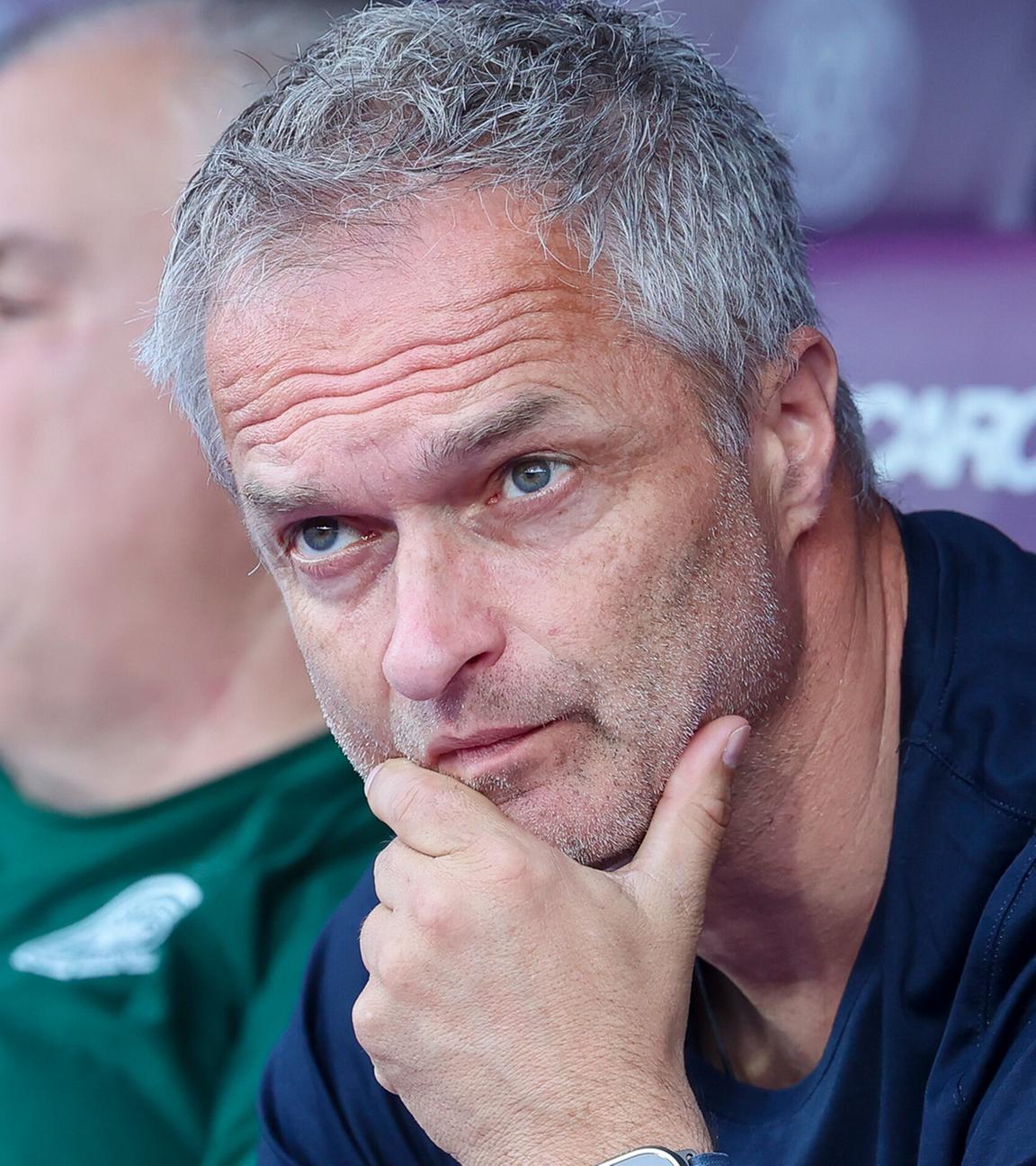 Christian Wück der Trainer der Deutschen Frauenfußballnationalmannschaft.