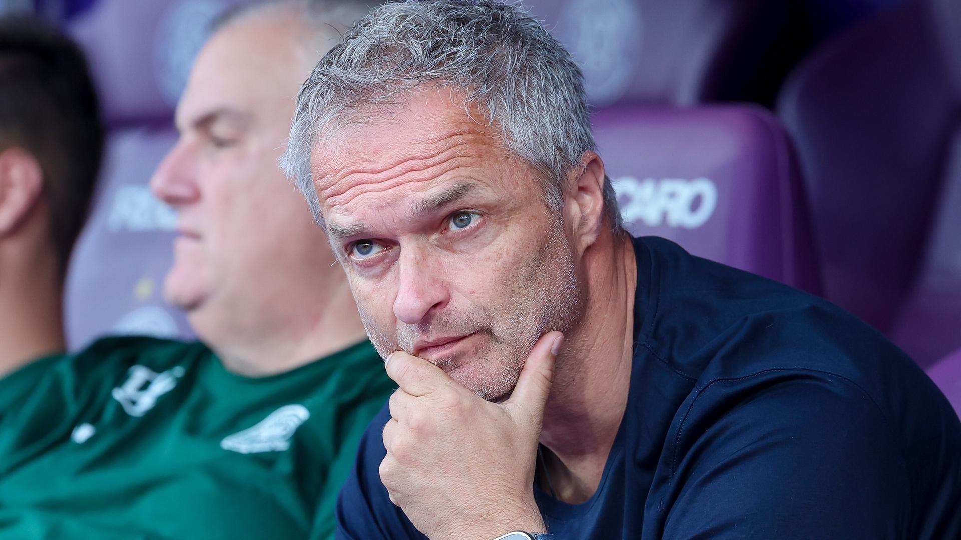 Christian Wück der Trainer der Deutschen Frauenfußballnationalmannschaft.