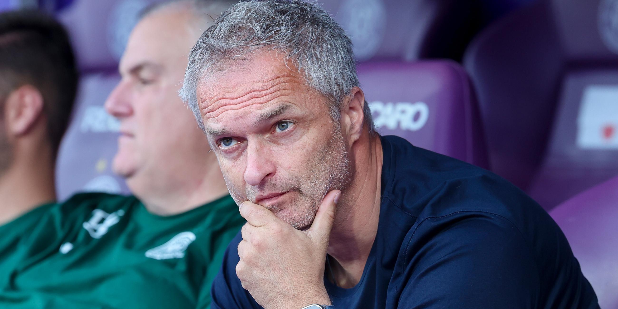 Christian Wück der Trainer der Deutschen Frauenfußballnationalmannschaft.