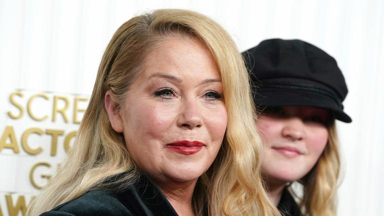 US-Schauspielerin Christina Appelgate posiert bei einem Event. 