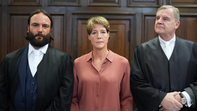 Christina Block sagt zu Vorwürfen aus