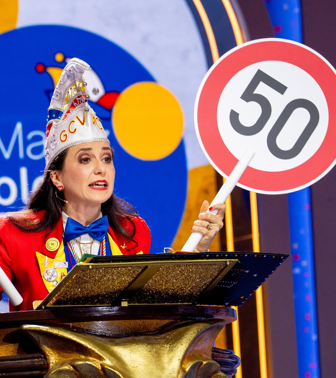 Christina Grom bei "Mainz bleibt Mainz, wie es singt und lacht"