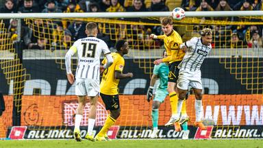 SV Elversberg dreht Spiel bei Dynamo Dresden