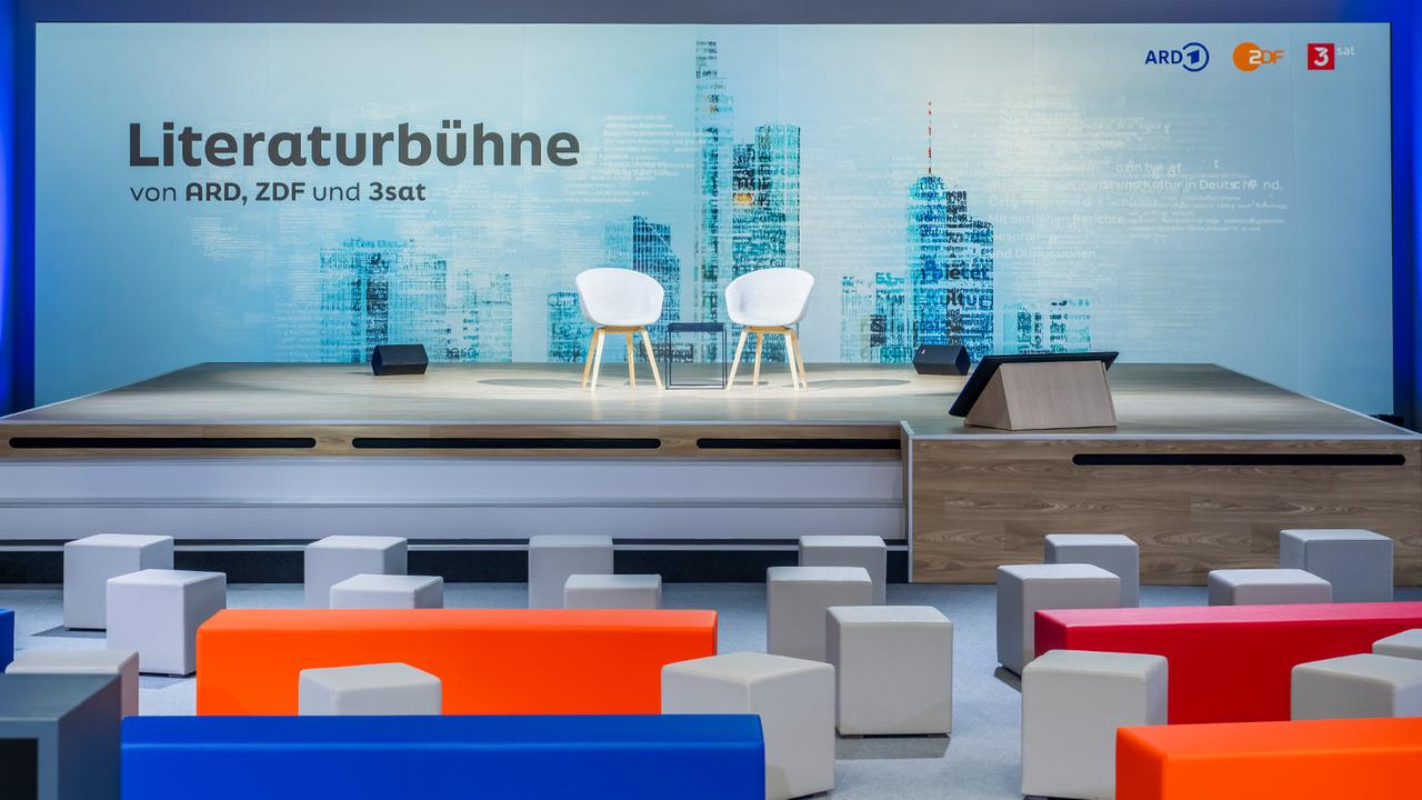 Frankfurter Buchmesse: Literaturbühne von  ARD / ZDF / 3sat