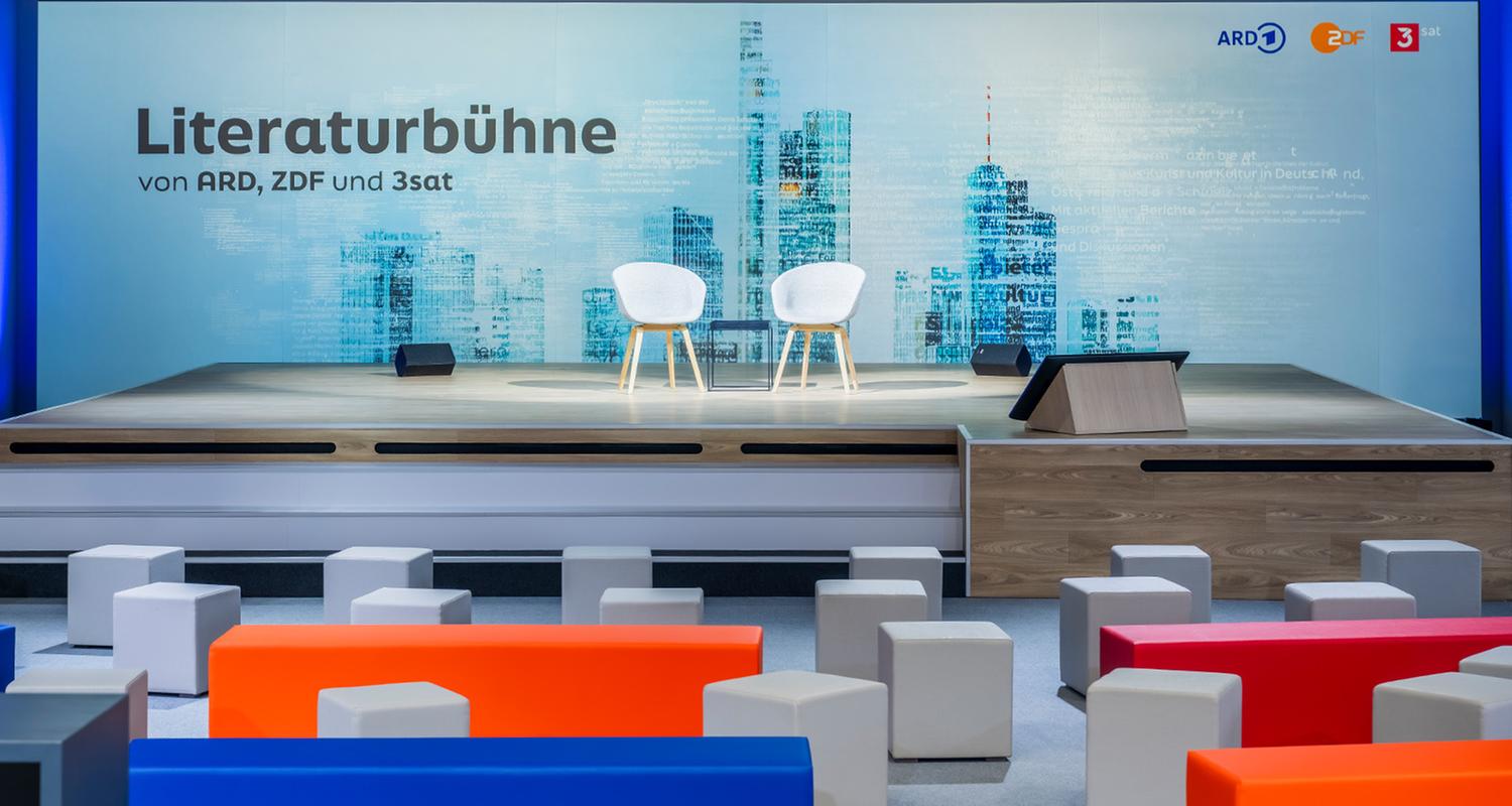 Frankfurter Buchmesse: Literaturbühne von  ARD / ZDF / 3sat