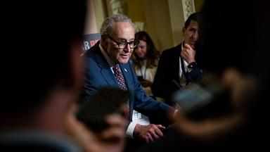 Chuck Schumer, Minderheitsführer der Demokraten im US-Senat