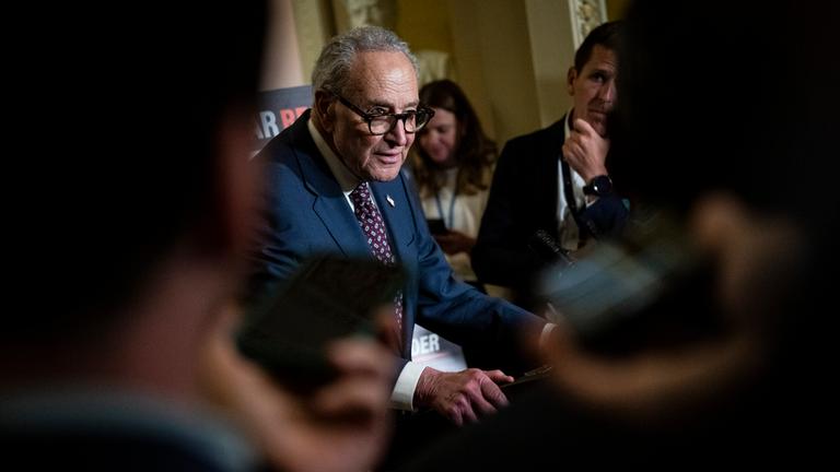 Chuck Schumer, Minderheitsführer der Demokraten im US-Senat
