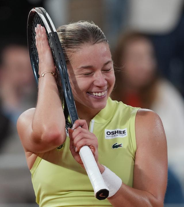 Maja Chwalinska jubelt nach ihrem Sieg