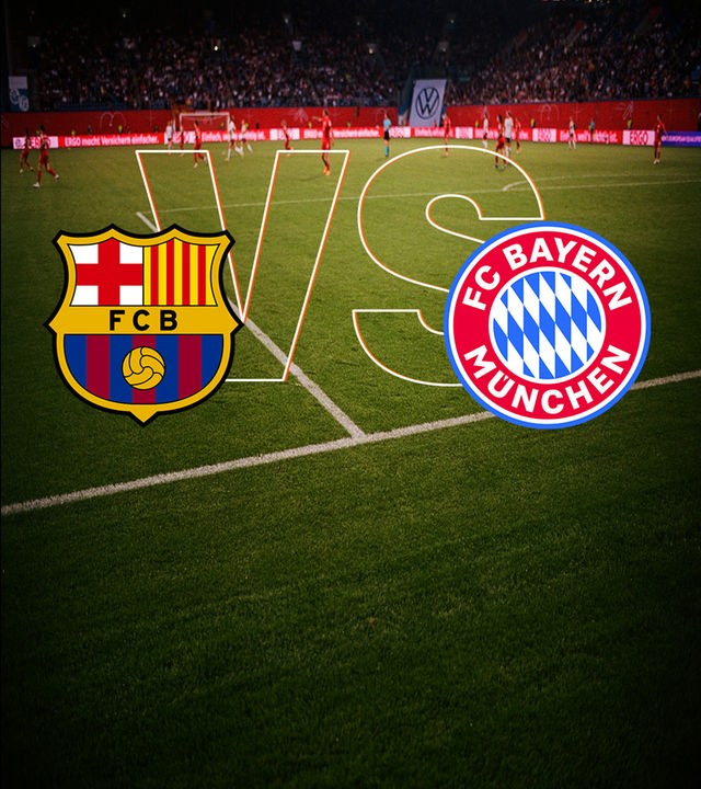 Champions League Frauen Spielpaarung FC Barcelona - FC Bayern München