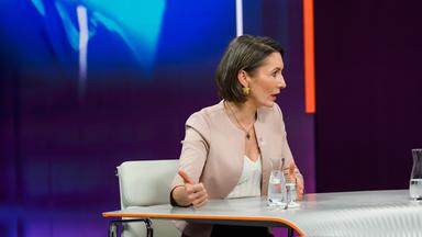 Claudia Major bei "maybrit illner"