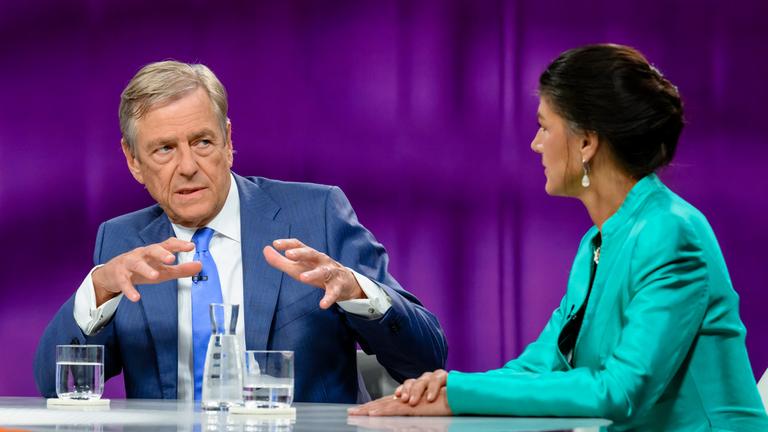 Claus Kleber bei Maybrit Illner