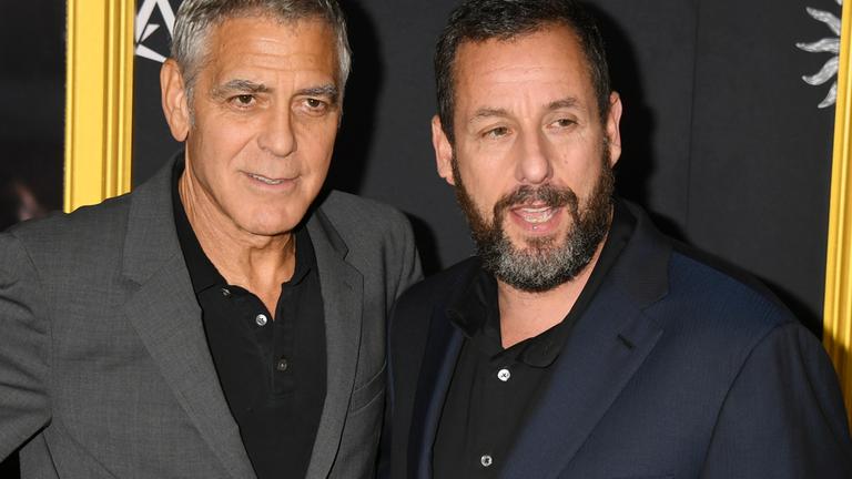 Clooney und Sandler präsentieren neuen Film