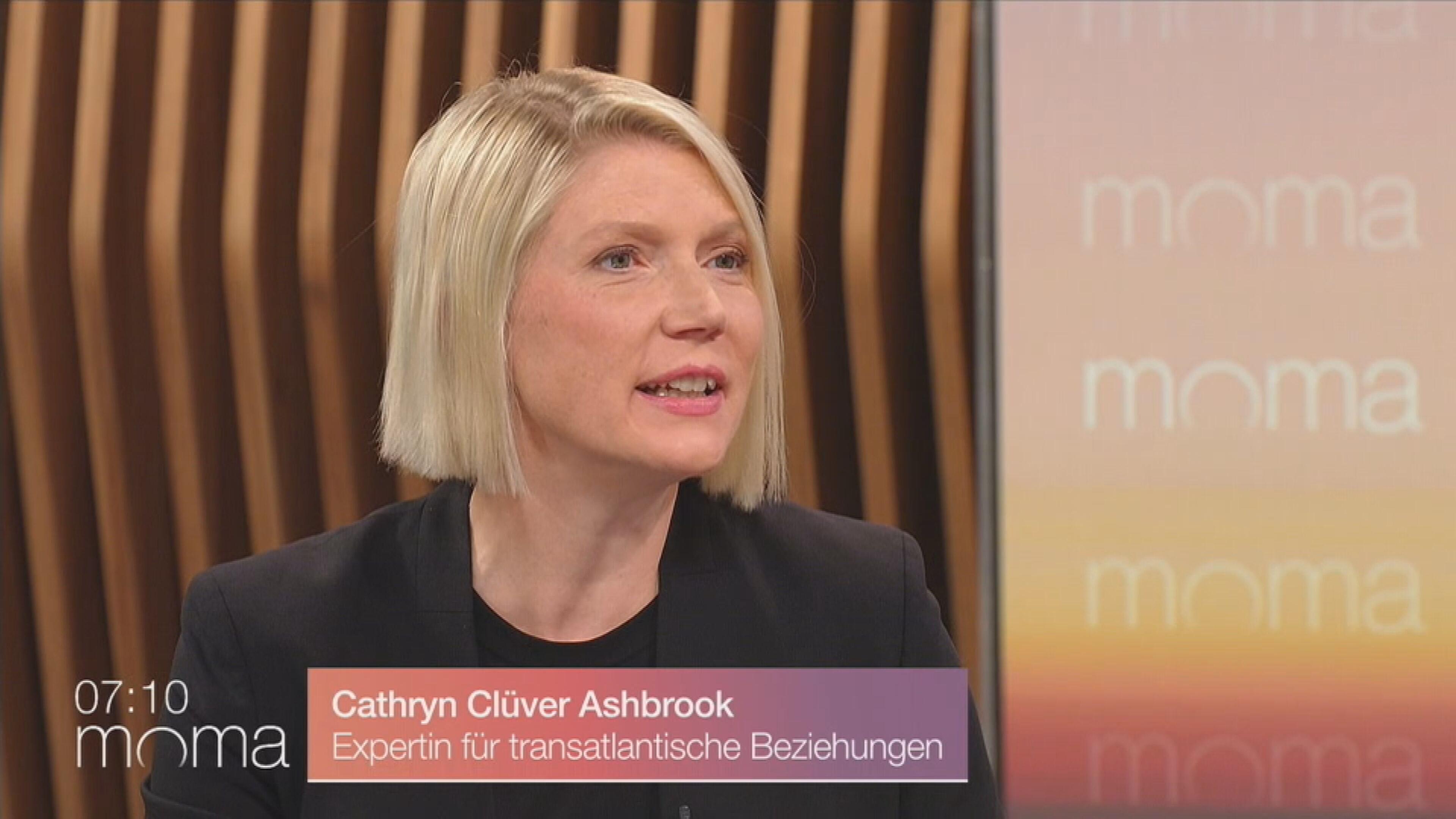Cathryn Clüver Ashbrook am 10.06.2026 im ZDF-Morgenmagazin zur Lage in Los Angeles 