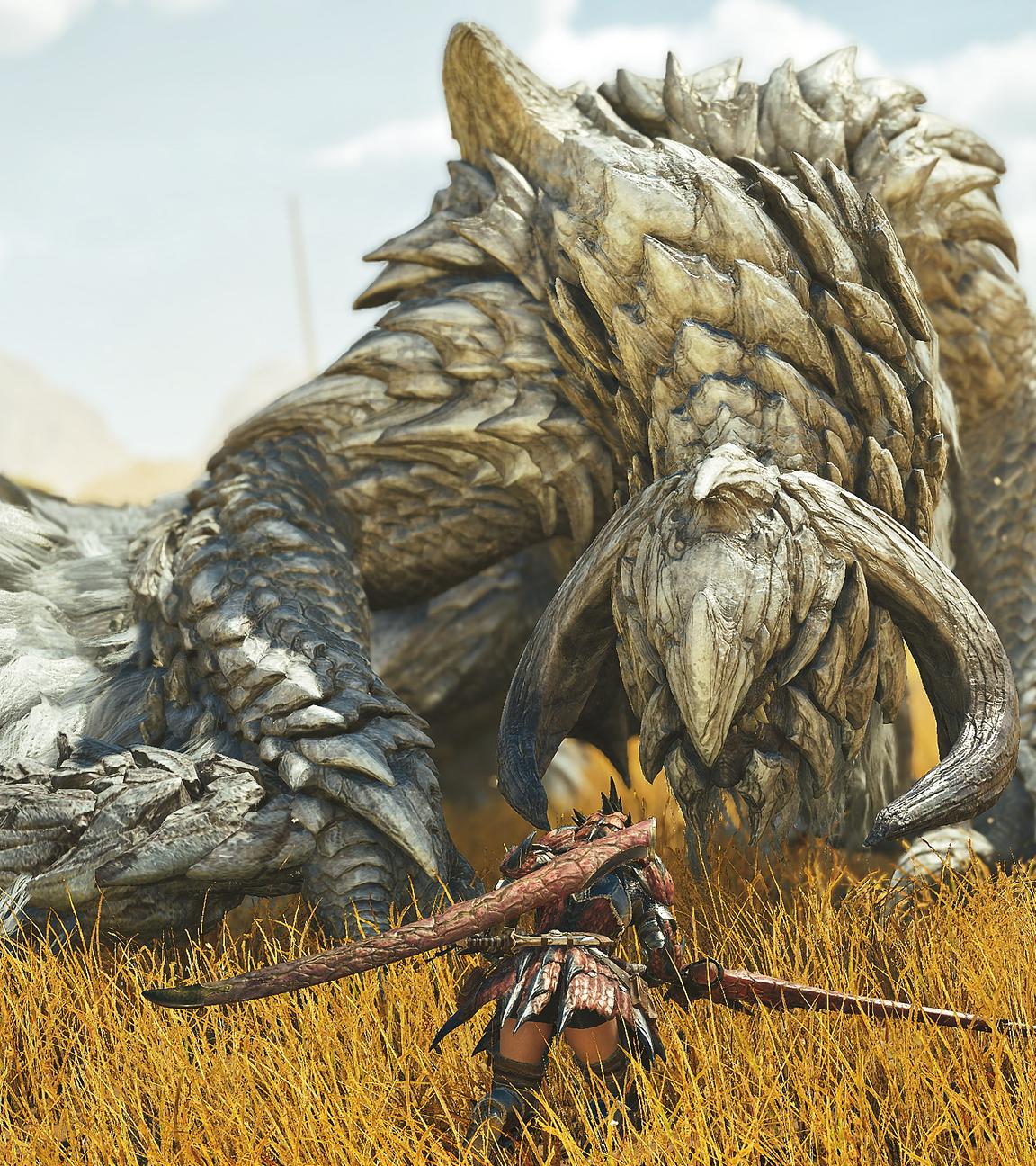 Computerspiel: Monster Hunter Wild's