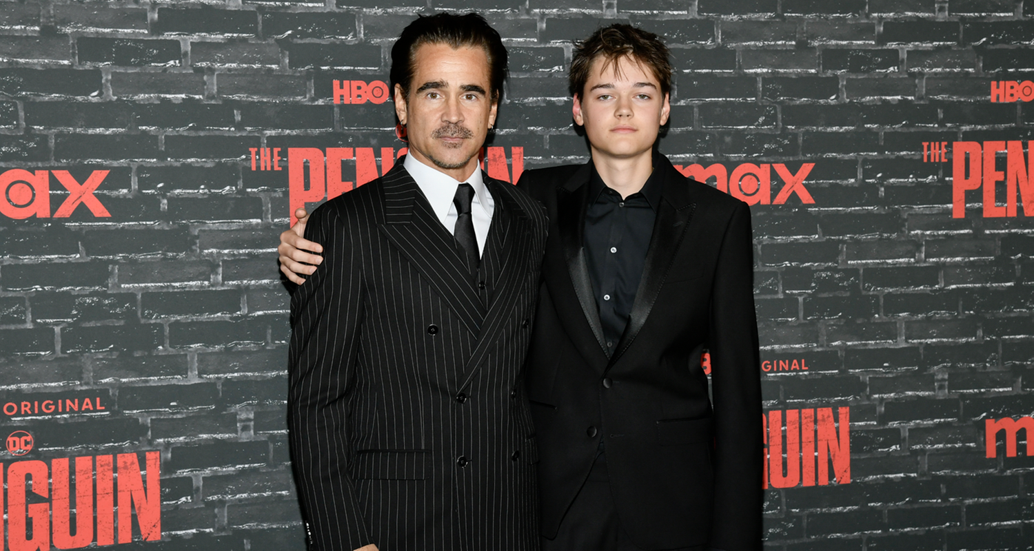 Colin Farrell mit Sohn Henry