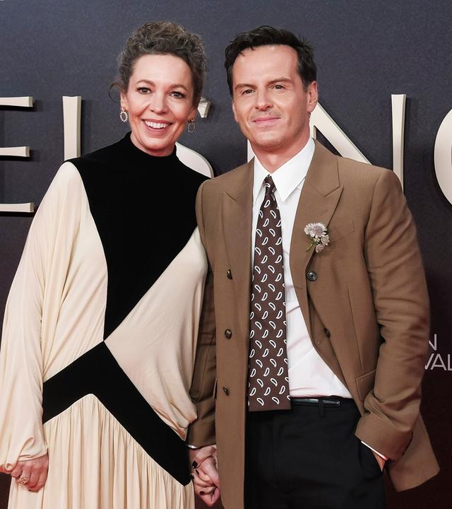 Olivia Colman und Andrew Scott bei der Eröffnungsgala mit der Premiere des Kinofilms 'Elsinore' auf dem 70. BFI London Film Festival 2026 in der Royal Festival Hall.