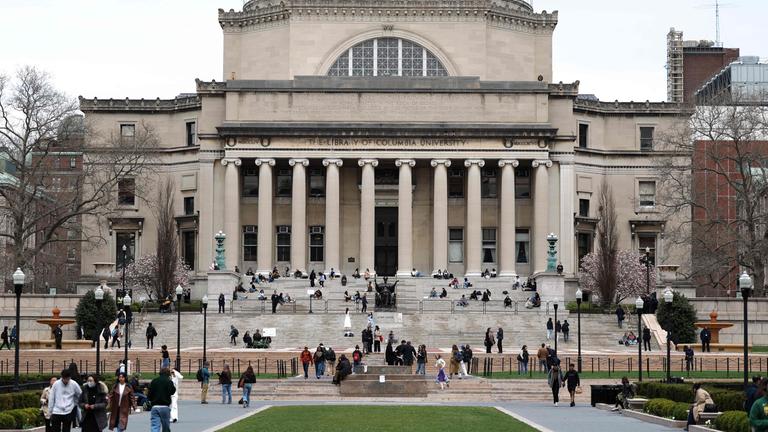 Archiv: Campus der Columbia University am 14. April 2025 in New York City, USA