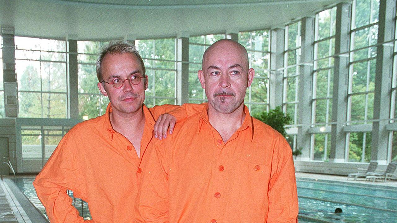 comedy-duo badesalz:  Henni Nachtsheim und Gerd Knebel