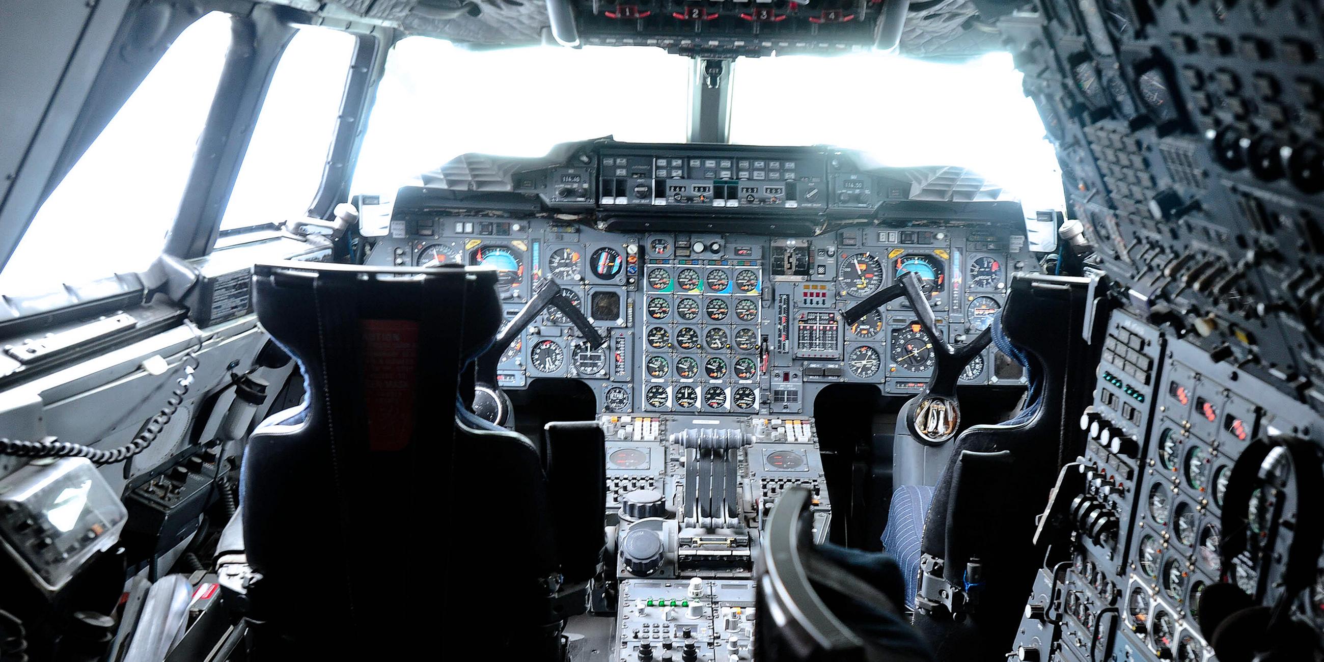 Archiv: Concorde Cockpit, im Luftfahrtmuseum Sinsheim, Deutschland am 10 06 2013 