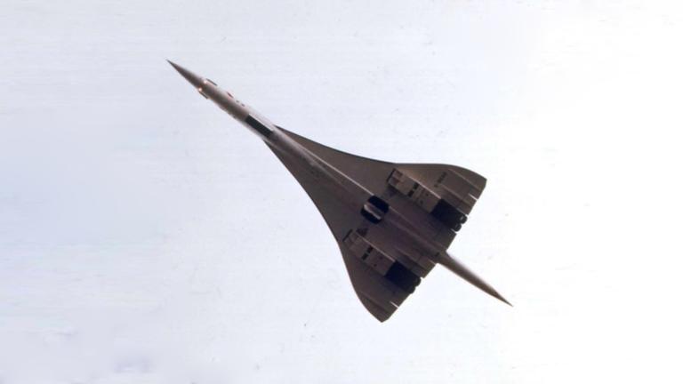 Archiv: Das Überschallflugzeug Concorde fotografiert von Wolfgang Tillmans am 28.11.2000, der dafür den "Turner Prize" erhalten hat