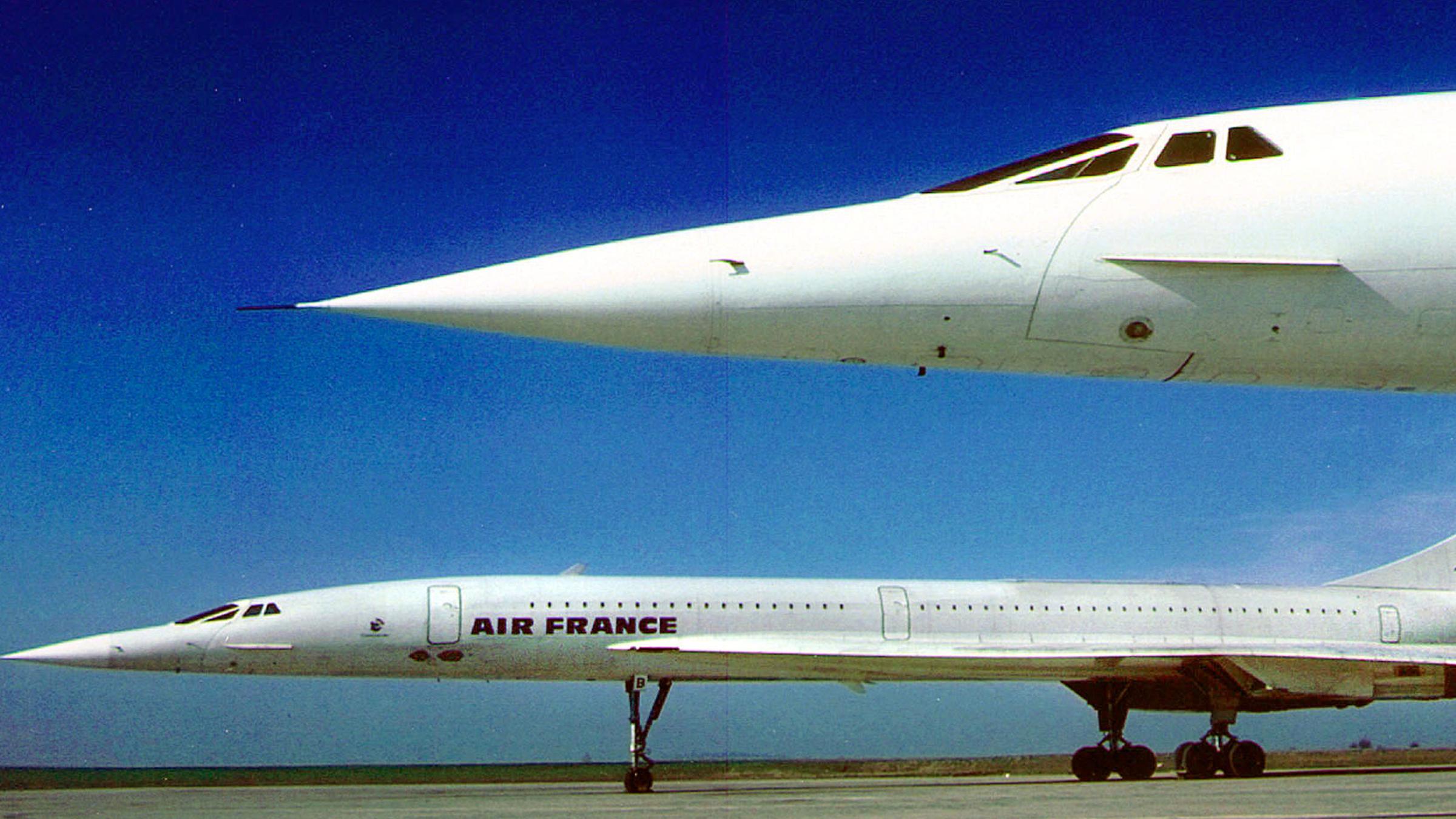 Archiv: Das Überschallflugzeug Concorde am 27.02.1999