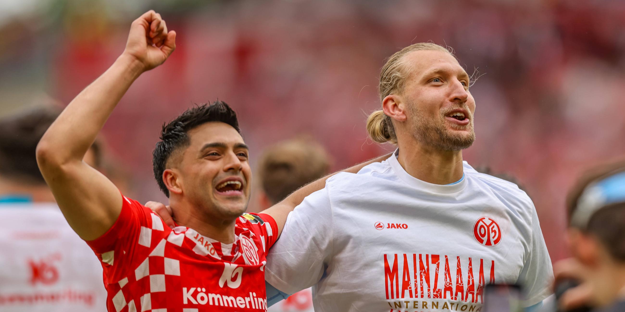 Nadiem Amiri und Robin Zentner