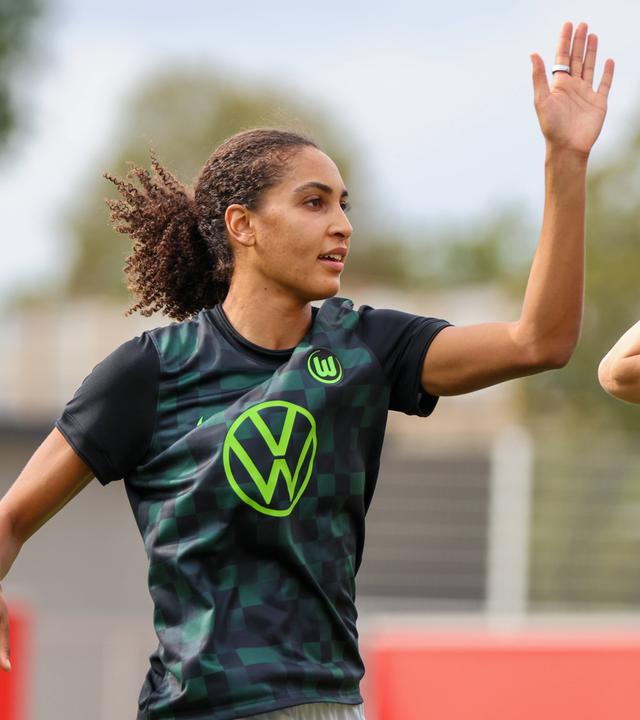 Cora Zicai (Wolfsburg) ist eines der Talente, welches die Frauen-Bundesliga hervorgebracht hat. 
